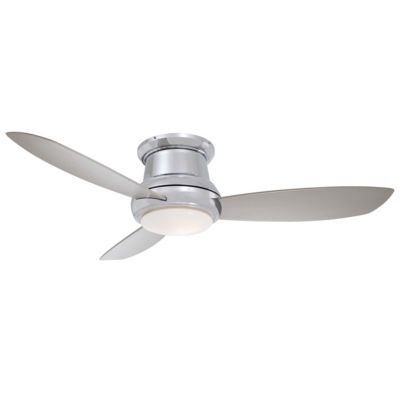 Minka Aire Fans Concept Ii 52 Inch, 36 Inch Outdoor Ceiling Fan With Light Flush Mount