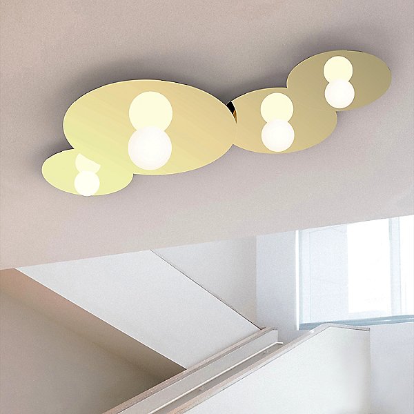 Bola Disc LED Multi-Light Flush Mount Wall / Ceiling Light