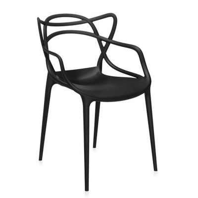 Modern Outdoor Dining Side Chairs, White Outdoor Dining Chairs Modern