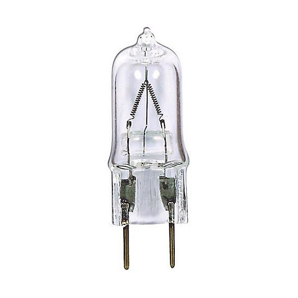 50W 120V T4 GY6.35 Halogen Clear Bulb 2-Pack