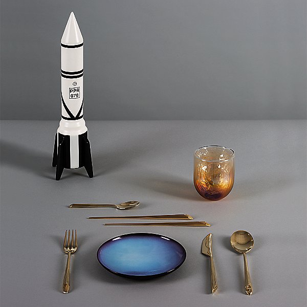 Cosmic Dinner Meteorite Glasses, Set of 6