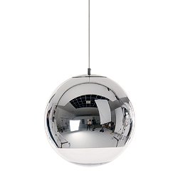 Mirror Ball LED Pendant Light - Chrome