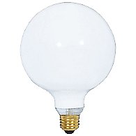 150W 120V G40 E26 White Bulb 2-Pack