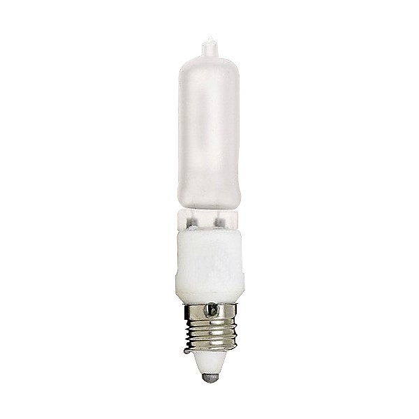 100W 120V T4 E11 Halogen Frosted Bulb 2-Pack