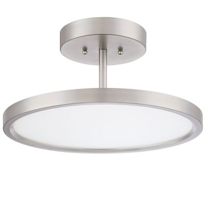 Awesome led semi flush ceiling lights Huxe Carmina Led Semi Flush Mount Ceiling Light Ylighting Com