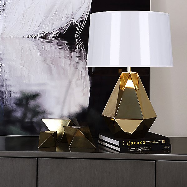 Delta Gold Table Lamp