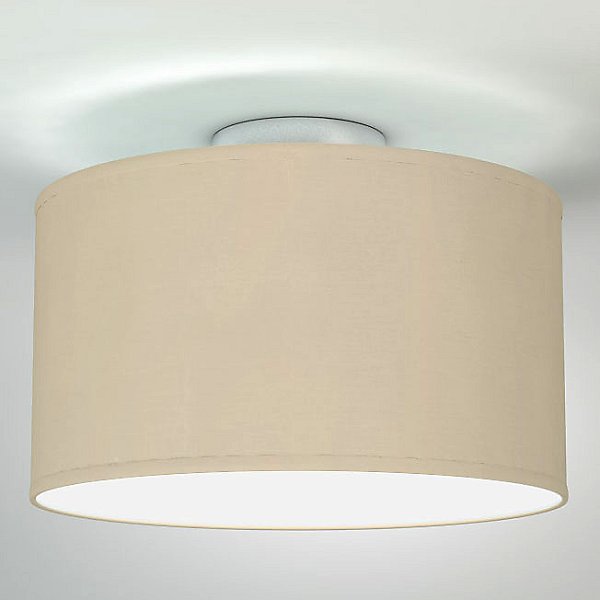 Stacey Linen Semi-Flush Mount Ceiling Light