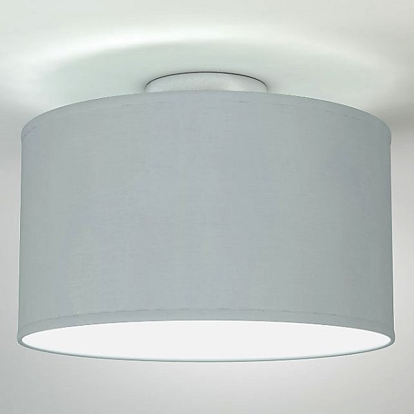 Stacey Linen Semi-Flush Mount Ceiling Light