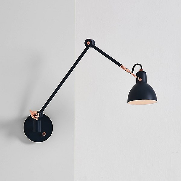 Seed Design Laito Gentle Swing Arm Wall, Swing Arm Wall Lamp
