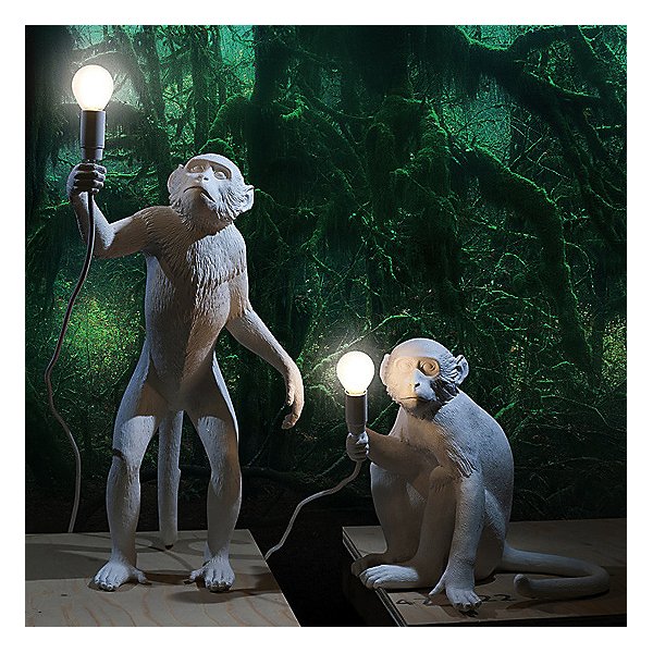 Monkey LED Standing Lamp
