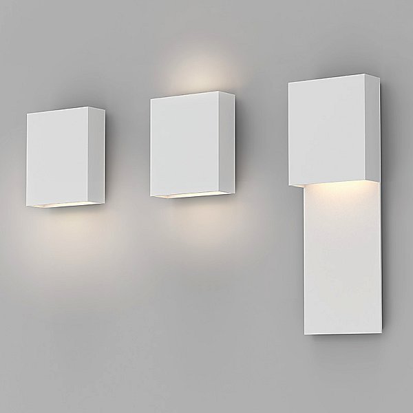 Flat Box Indoor/Outdoor LED Panel Sconce