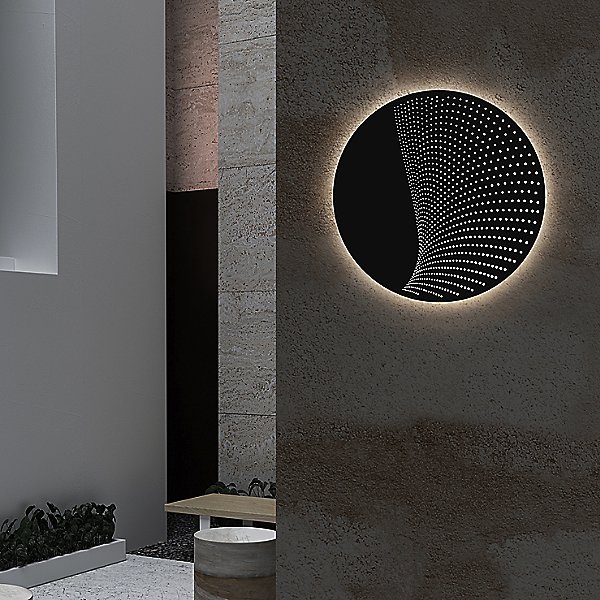 Dotwave Round LED Outdoor Wall Light