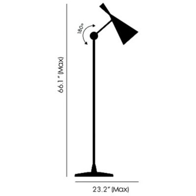 tom dixon beat floor lamp