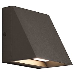 Pitch LED Outdoor Single Wall Light