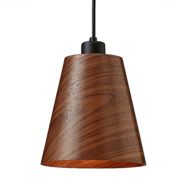 Designer Wood LED Mini Pendant Light