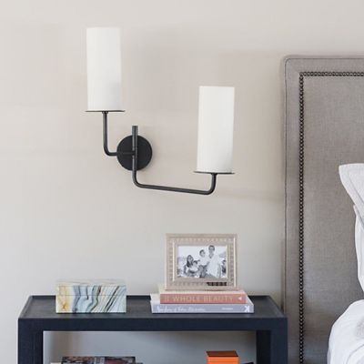 Visual Comfort Larabee Double Swing Arm Sconce Ylighting Com