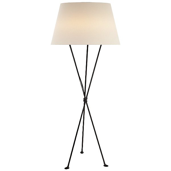 Visual Comfort Lebon Floor Lamp, Aerin Bristol Table Lamp