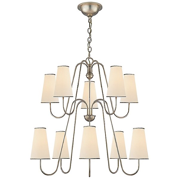 Visual Comfort Montreuil Chandelier, Visual Comfort Chandelier With Shades