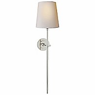 Bryant Tail Wall Sconce (Polished Nickel) - OPEN BOX RETURN