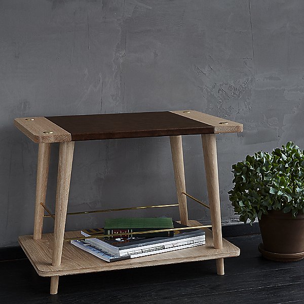 Convenience Stackable Bench and Shelf