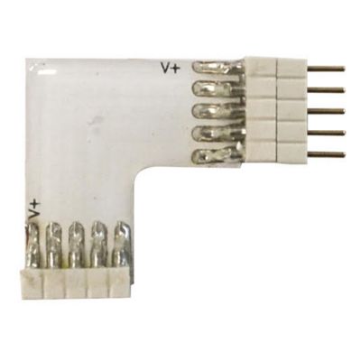 5 Pin Connector for Wifi Ledtape Series by DALS Lighting Finish White TPK RGBW WIFI ACC X