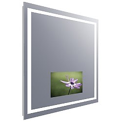 Integrity Lighted Mirror with Television