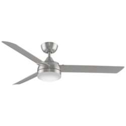 Brushed Nickel Ceiling Fan Ylighting