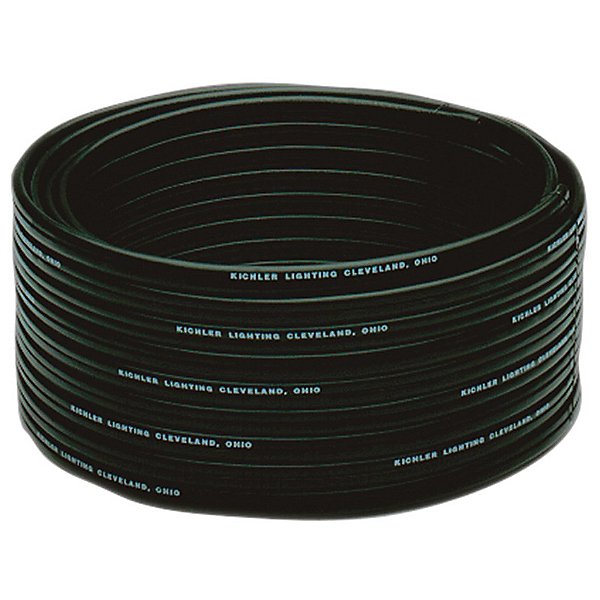 12 Gauge Low Voltage Cable by Kichler Color Black Finish Black 15501BK