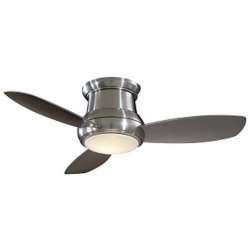 Concept Ii Flushmount 44 Inch Ceiling Fan Nickel Open Box