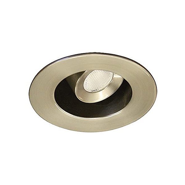 1 Inch LEDme Electonic Recessed Downlight Kit by WAC Lighting Color Metallics Finish Brushed Nickel HR LED212E 35 BN