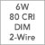 6W 80 CRI Dim 2-Wire