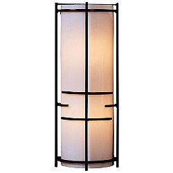 Banded Extended Bars Glass Wall Sconce