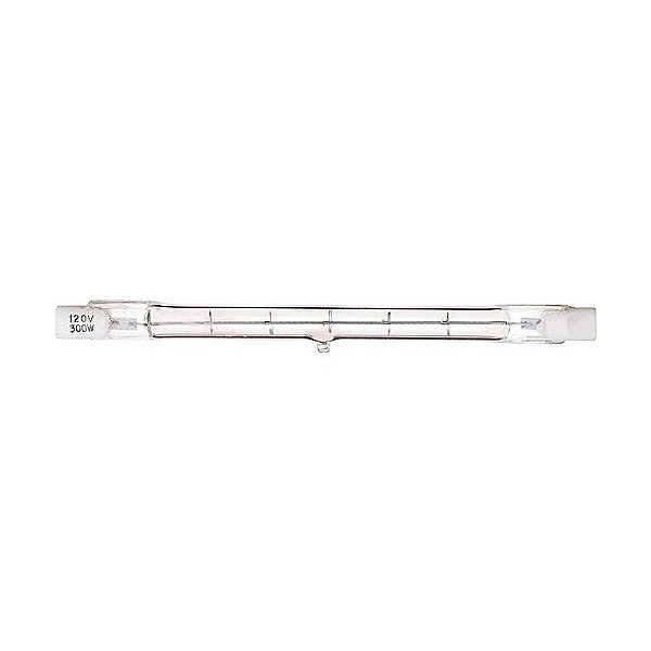 100W 120V T3 R7s Halogen Long 118mm by Bulbrite Finish Clear 600101