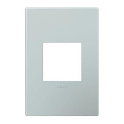 Legrand Adorne Plastics Metallic Wall Plates Color Multicolor Finish Pale Blue AWP1G2BL6