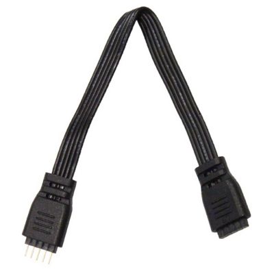 Joiner Cable for InvisiLED Tape Light by WAC Lighting Color Black Finish Black LED TC IC12