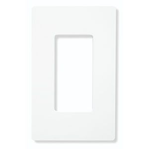 Claro Gloss Wallplate by Lutron Color Ivory CW 1 IV