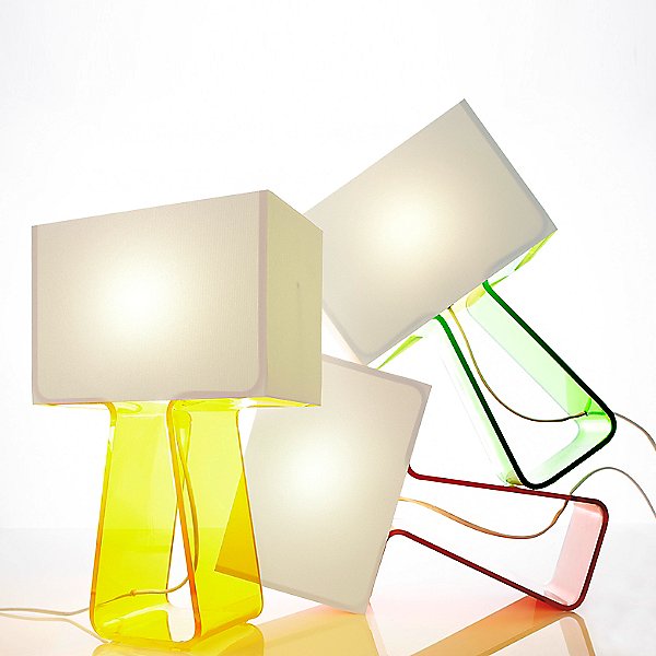 Tube Top Table Lamp - Colors