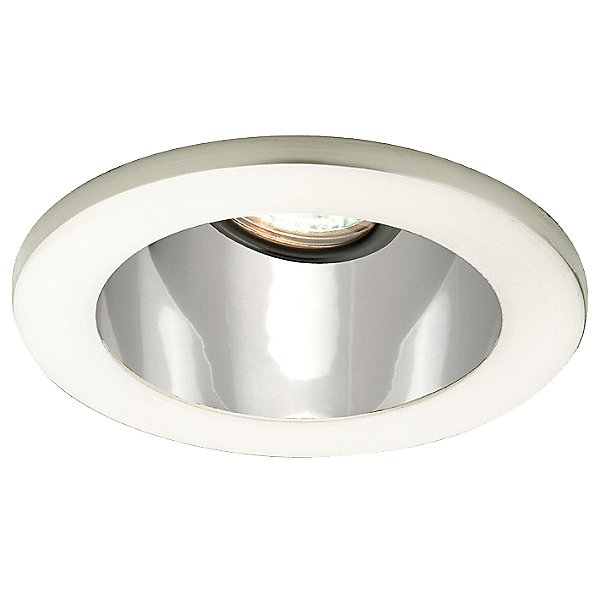 4 Inch Premium Low Voltage Open Reflector Square Trim - 35 Degree Adjustment from Vertical - HR-D412