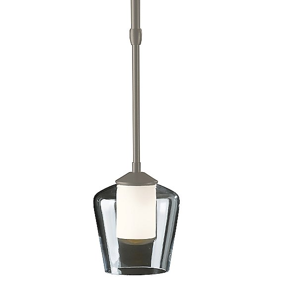 Simple Adjustable Pendant Light with Double Glass
