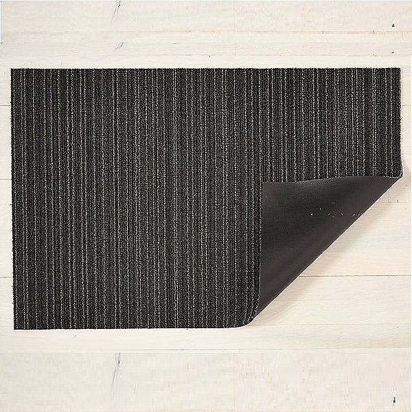 Mixed Skinny Stripe Shag Indoor/Outdoor Mat