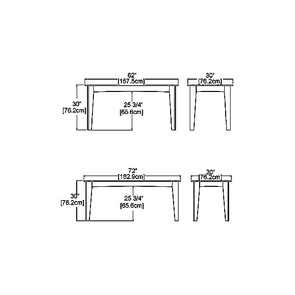 Alfresco Rectangular Table
