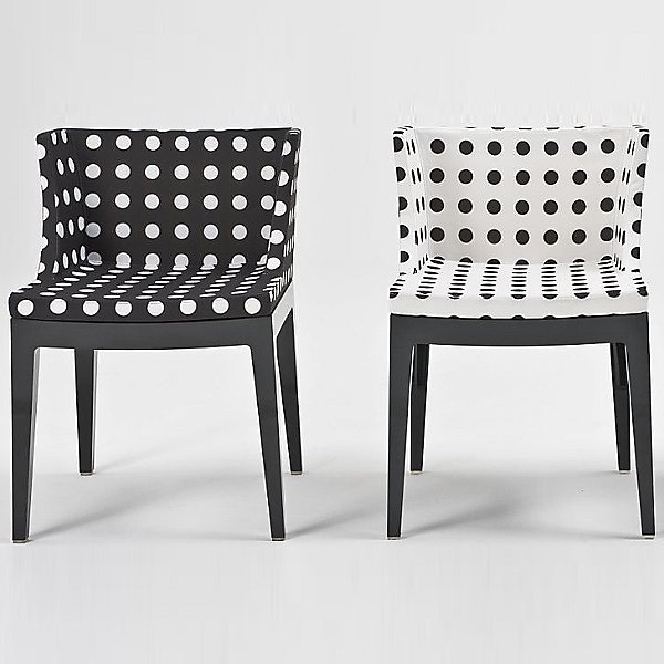 Mademoiselle Chair - Black and White