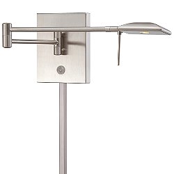 Georges Reading Room P4328 LED Swing Arm Wall Lamp