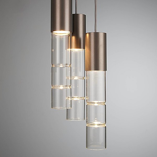 Bamboo Round Multi-Light Pendant Light