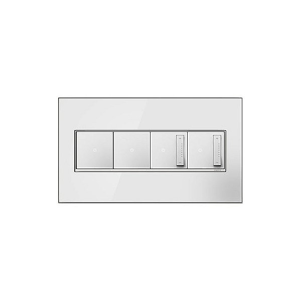 adorne Real Materials Stainless Wall Plates