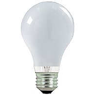 29W 120V A19 E26 Halogen White Bulb (2 Pack)