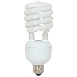 32W 120V T4 E26 Spiral CFL Bulb