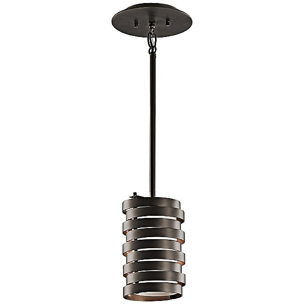 Kichler Roswell Mini Pendant Light, Roswell Stainless Steel Table Lamp