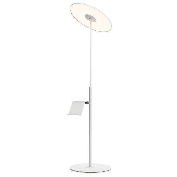 Circa Floor Lamp with Pedestal Table